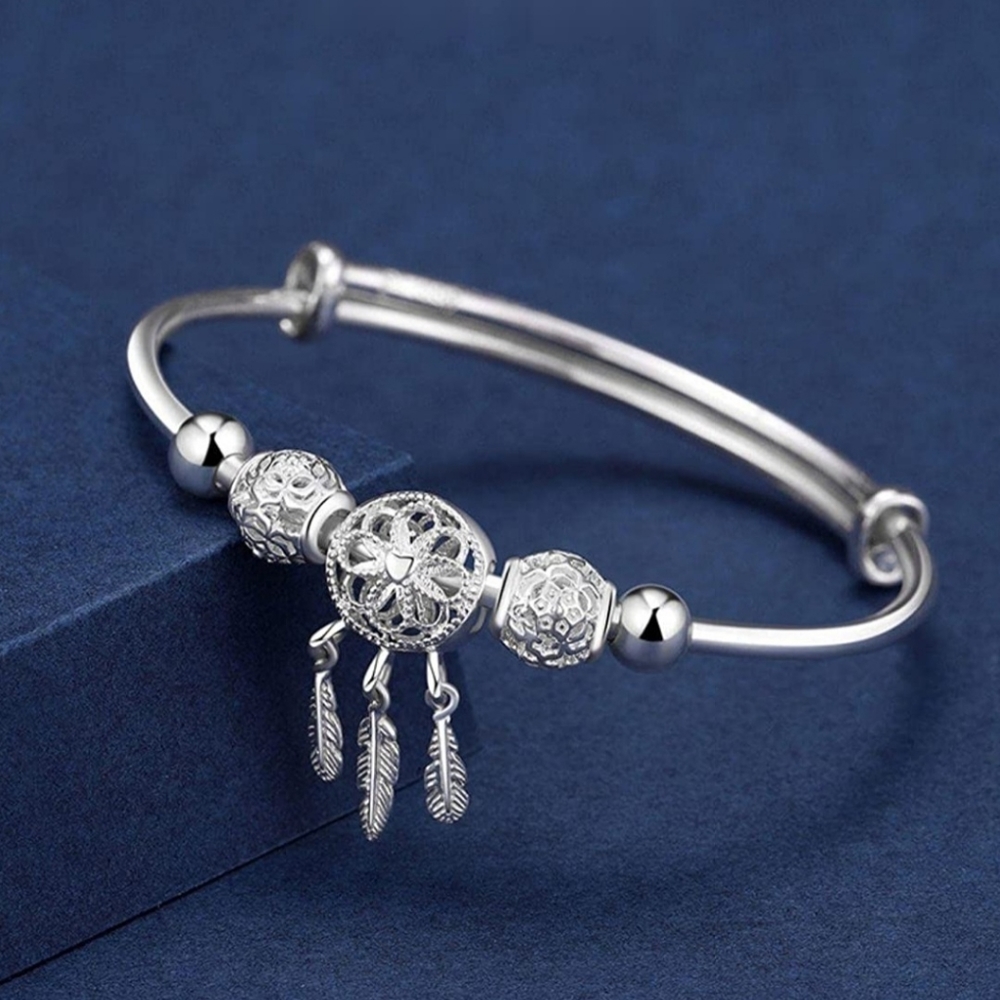 🆕️Dream Catcher Silver Adjustable Bracelet